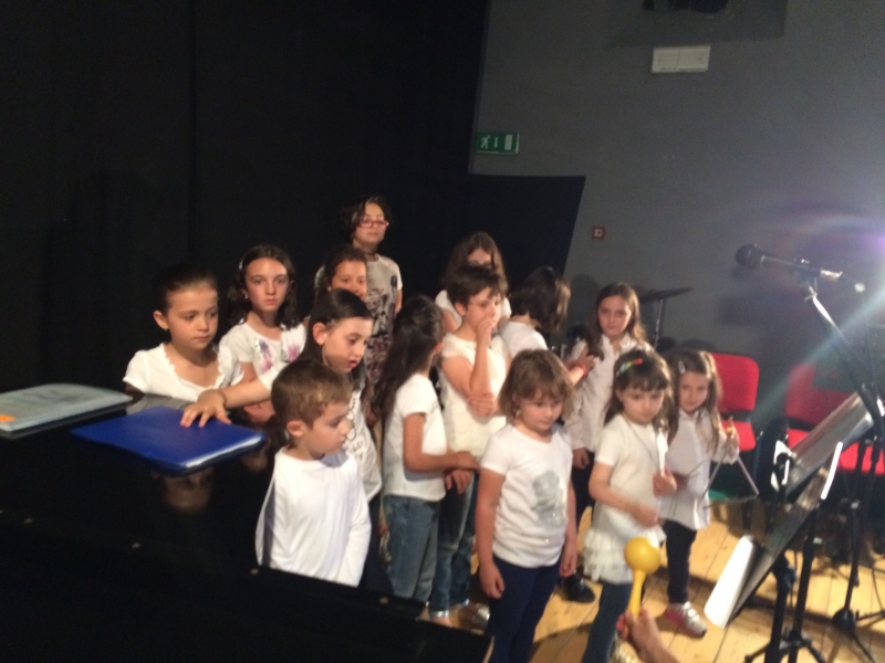 Immagine dei saggi degli allievi della Scuola di Musica di Castel del Piano nel giugno 2015